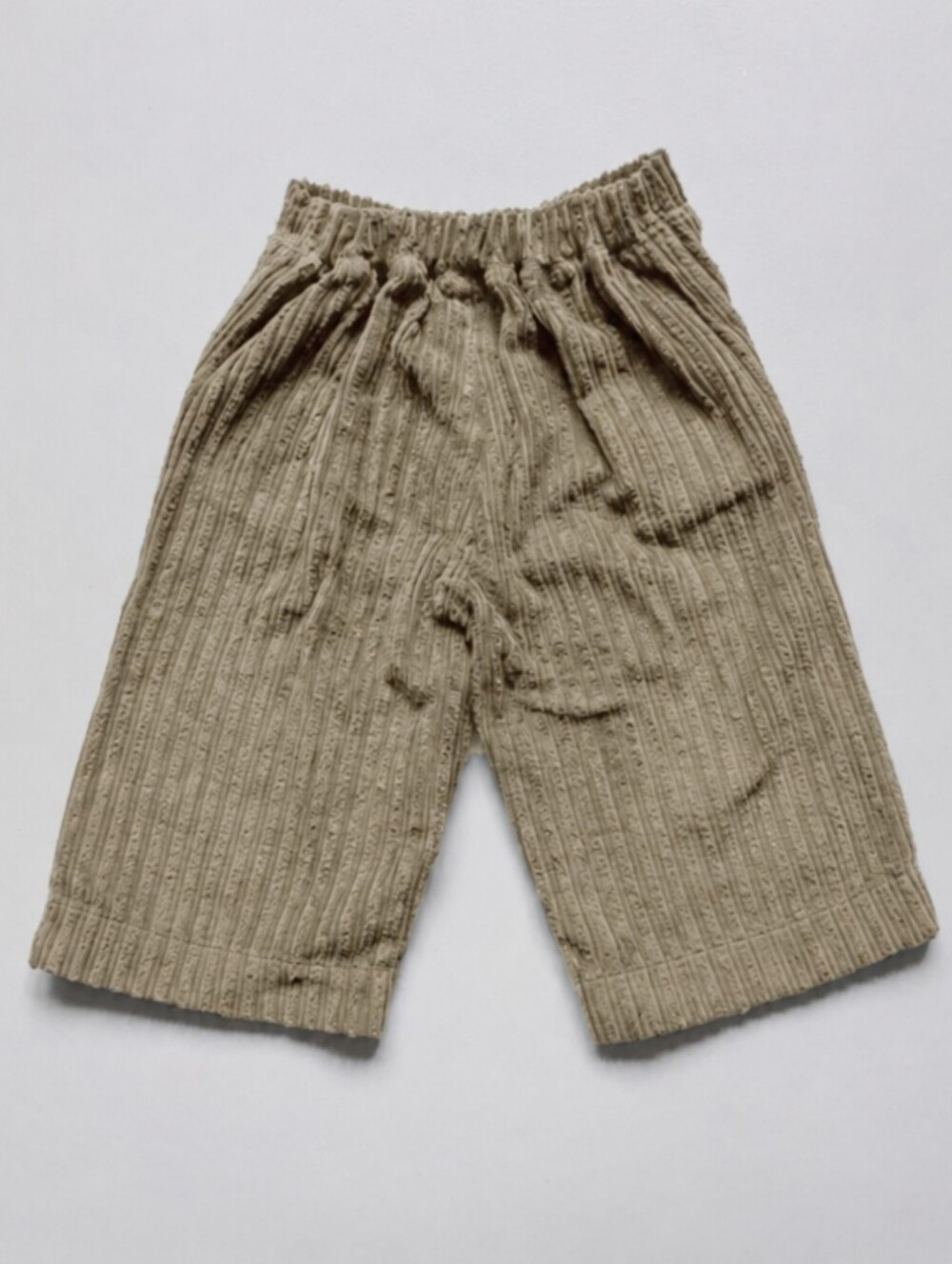 THE SIMPLE FOLK CORDUROY UTILITY TROUSERS IN SAND
